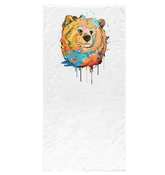 Watercolor Bear Bath Towel - Beyond T-shirts